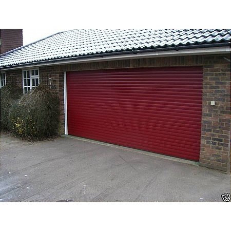 Hurricane - Alutech Roller Red Garage Door